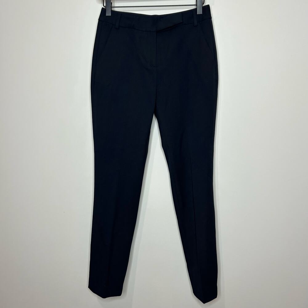 Reiss JoAnne Straight Leg Trousers Navy Blue Size 2 (US) NWT